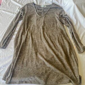 Sophie + Kate Criss Cross Sweater Dress Woman's Size Large